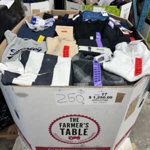 Brand Name Clothing #17 - 250pcs | Liquidation Wholesale Pallet