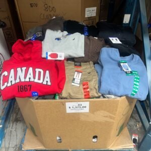 CW Clothing #43 | 250pcs | Liquidation Wholesale Pallet