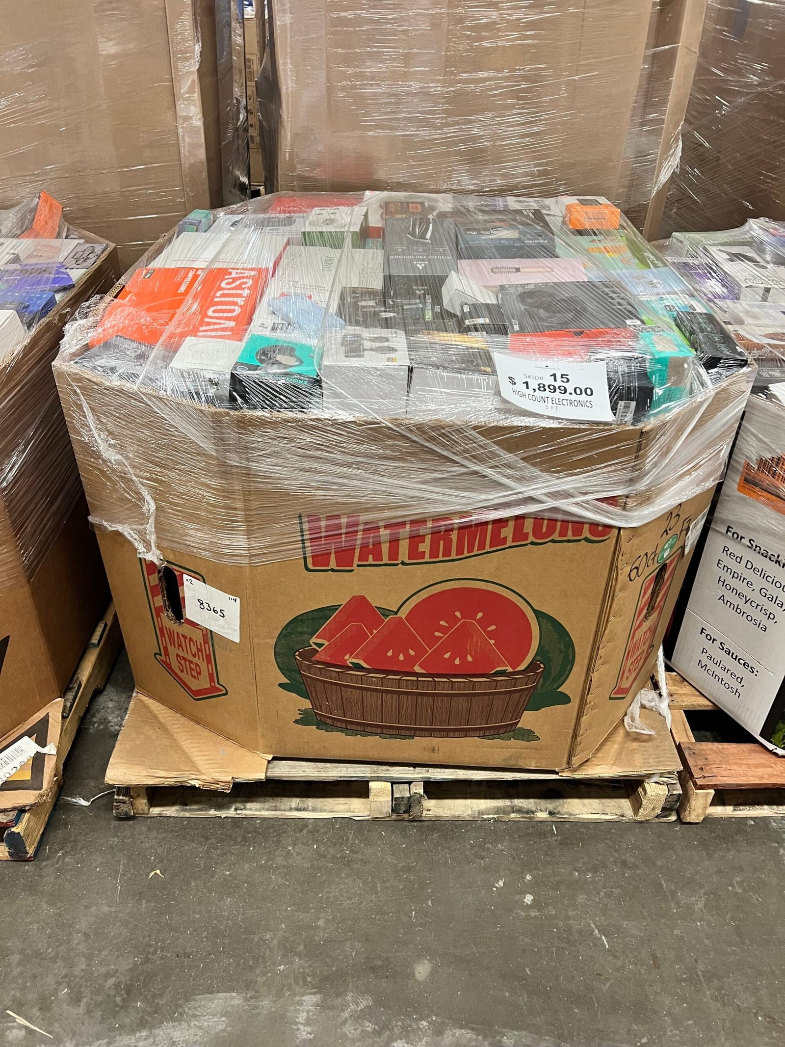 Highcount Electronics 3ft - #15 — Free Shipping Eligible for Parts of Ontario Only — Liquidation Pallet Wholesale