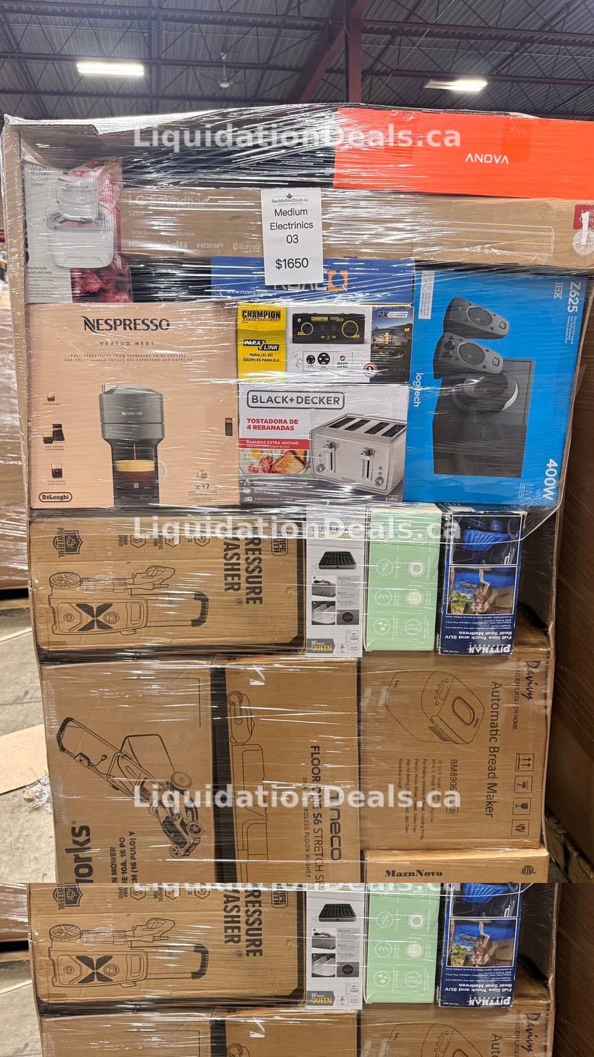 Medium Electronics #03 | Liquidation Pallet Wholesale