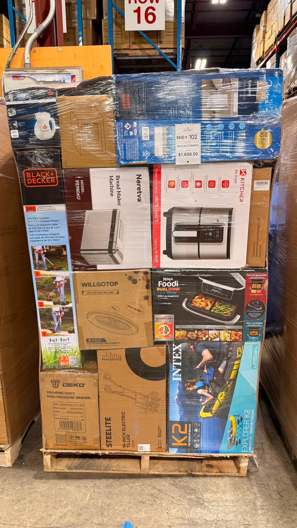Medium Electronics #102 | Liquidation Pallet Wholesale