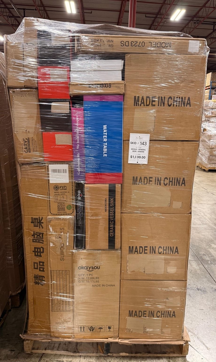 Medium General Merchandise #143-1 | Liquidation Pallet Wholesale